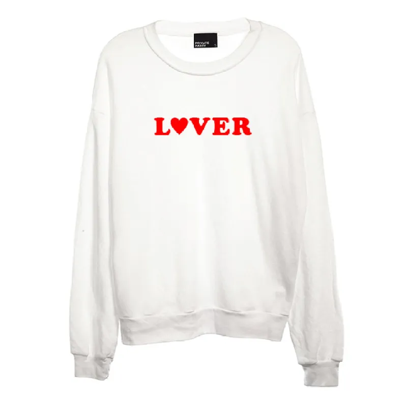 LOVER [UNISEX CREWNECK SWEATSHIRT] sold by PRIVATE PARTY