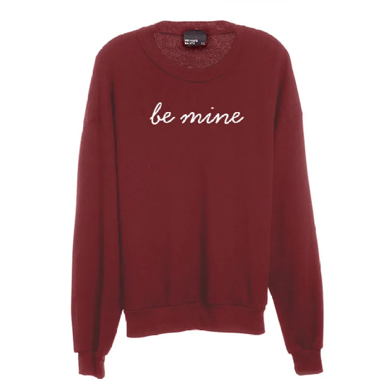 BE MINE [UNISEX CREWNECK SWEATSHIRT] sold by PRIVATE PARTY