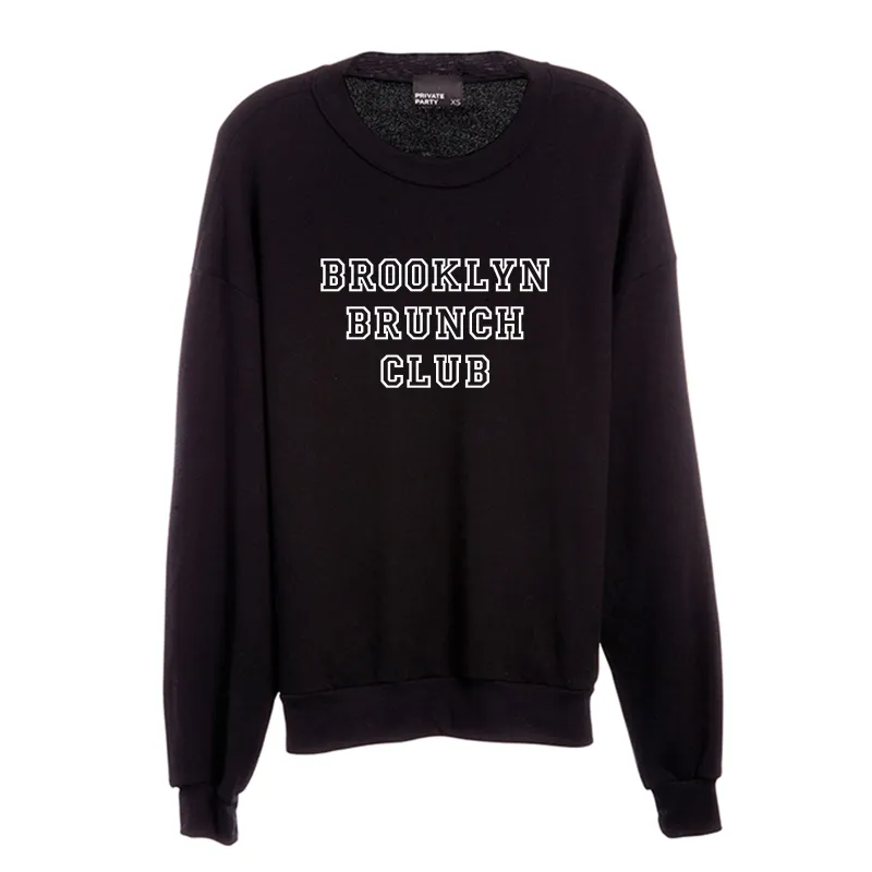 BROOKLYN BRUNCH CLUB [UNISEX CREWNECK SWEATSHIRT] sold by PRIVATE PARTY