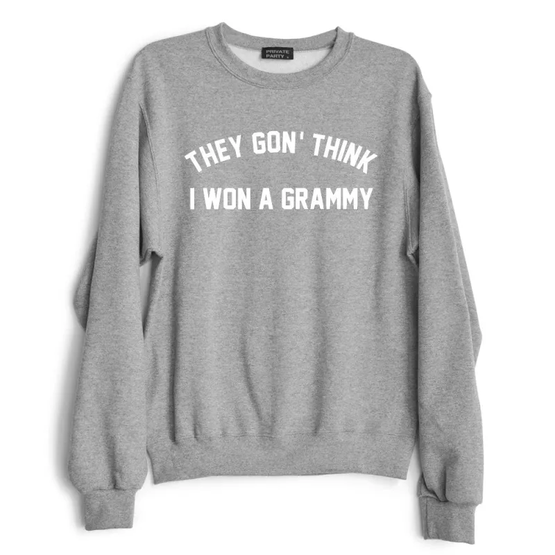 THEY GON' THINK I WON A GRAMMY sold by PRIVATE PARTY