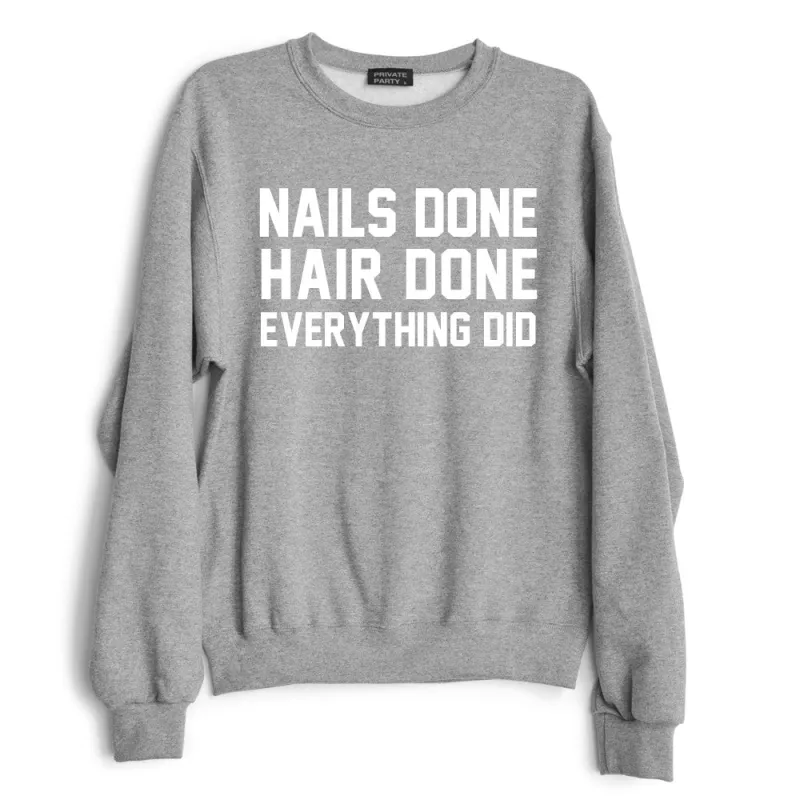 NAILS DONE HAIR DONE EVERYTHING DID sold by PRIVATE PARTY
