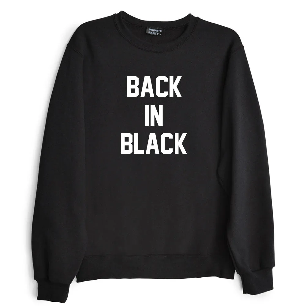 BACK IN BLACK sold by PRIVATE PARTY