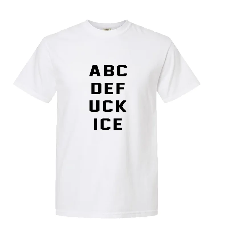 ABCDEFUCKICE [Unisex Comfy Tee] sold by PRIVATE PARTY