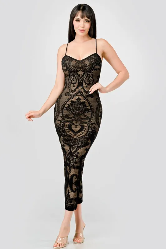 PD77103BST / REGISTER LACE DRESS sold by privy