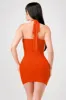 SEXY MESH HALTER SWEETHEART RHINESTONES MINI DRESS sold by privy