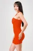 SEXY MESH HALTER SWEETHEART RHINESTONES MINI DRESS sold by privy