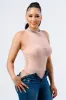 PT42114N-W / LUX SILVER CHAIN NECKLACE MESH BODYSUIT sold by privy