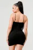 LUXE LACE SWEETHEART KEYHOLE BODYCON MINI DRESS sold by privy