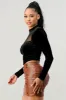 LUX VELVET SWEETHEART MESH SEE-THRU BUSTIER TOP sold by privy