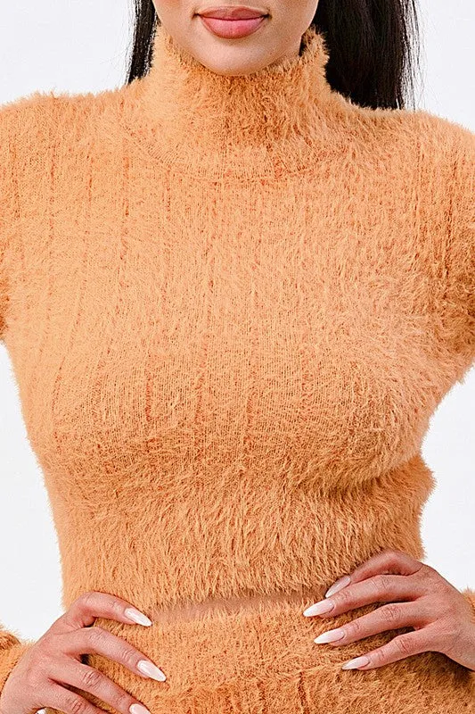 ANGORA STRIPE SWEATER AND SHORTS SET sold by privy product image thumbnail 5