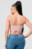 LUX COATING CHAIN STRAPS TWSIT SWEETHEART BRALETTE sold by privy