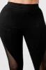 SEXY SUPER STRETCH MESH PANEL LEGGINGS sold by privy
