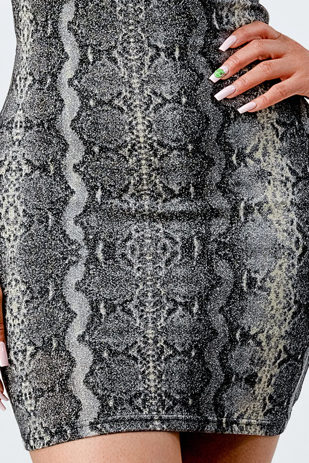 PD71714E-W / SEXY PRINT CROSSED BACK CAMI MINI DRESS sold by privy product image thumbnail 5