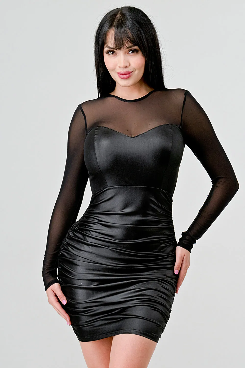 PD74633N / Coating Mini Dress sold by privy