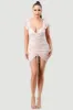 PD76100K-W / GINGHAM SMOCKED BACK CHIFFON RUCHED MINI DRESS sold by privy