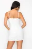 PD76563N-W / LUXE PEARL MESH SWEETHEART RUCHED MINI DRESS sold by privy