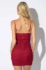 LUXE BOW PATTERN RHINESTONES EMBELLISHED MNI DRESS sold by privy