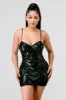 LUXE SEQUIN EMBELLISHED BODYCON MINI DRESS sold by privy