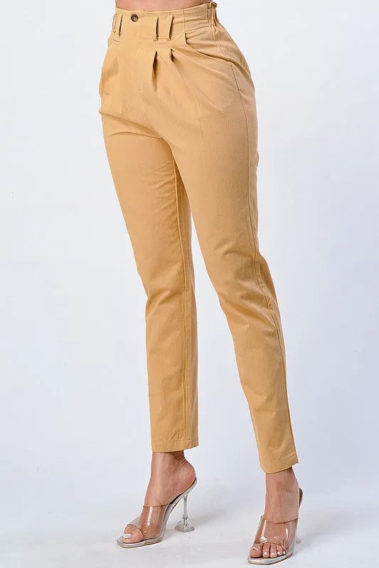 CLASSIC FOLD-UP TROUSERS WITH ELASTIC WAIST sold by privy product image thumbnail 2