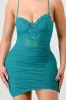 LUXE BUSTIER MESH LACE BODYCON DRESS sold by privy