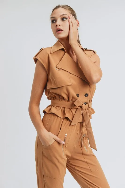 Cargo Trouser Two Piece Set sold by privy