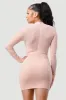 PD72115N-W / LUX SILVER CHAIN MESH BODYCON MINI DRESS sold by privy