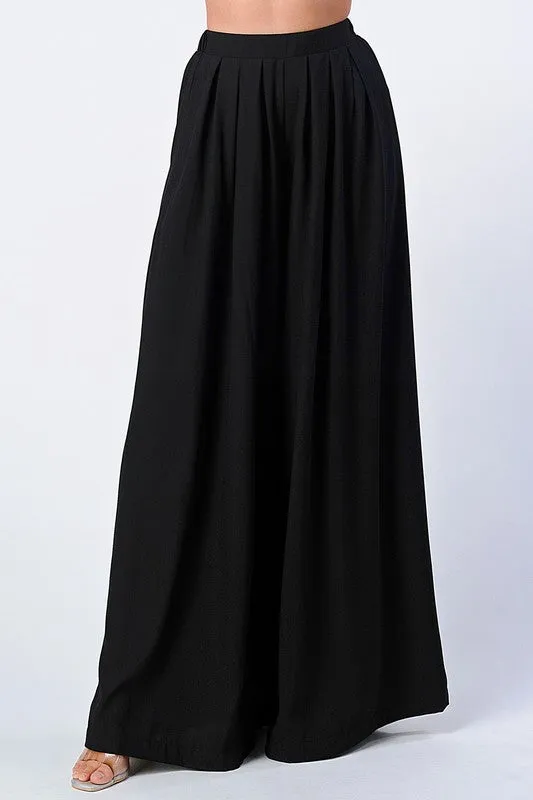 TRENDY BASICS ELASTIC WAIST WIDE PANTS sold by privy product image thumbnail 4