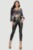 VELVET SWEETHEART FRONT SHIRRING CROPPED TOP sold by privy