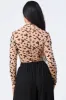 SEXY SHEER LEOPARD PRINT LETTUCE HEM BODYSUIT sold by privy