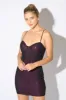 SEXY SEQUINS SWEETHEART CONTRAST MINI DRESS sold by privy