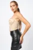 LUXE SATIN RHINESTONE TRIM SWEETHEART BUSTIER TOP sold by privy