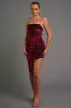 CHIC VELVET BURNOUT ASYMMETRIC \KNEE LENGHT DRESS sold by privy
