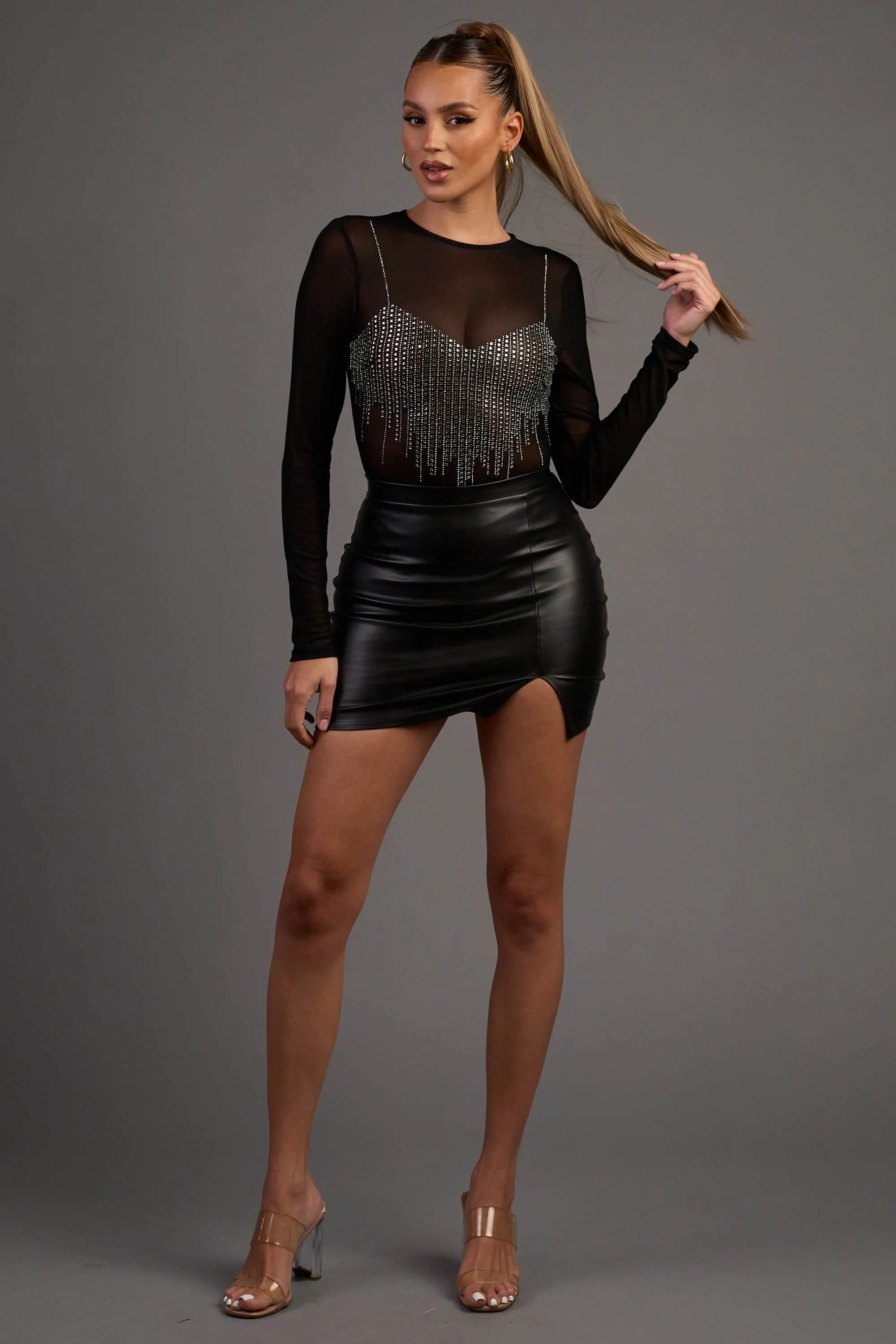 PT44932EST / MESH BODYSUIT sold by privy product image thumbnail 5