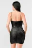 LUXE FOILD MESH SLEEVELESS BODYCON MINI DRESS sold by privy