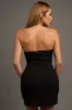 LUXE HOTFIX STONES EMBELLISHED TUBE MINI DRESS sold by privy