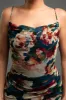 ROMANTIC FLORAL MESH CAMI CROP TOP & SKIRT SETS sold by privy
