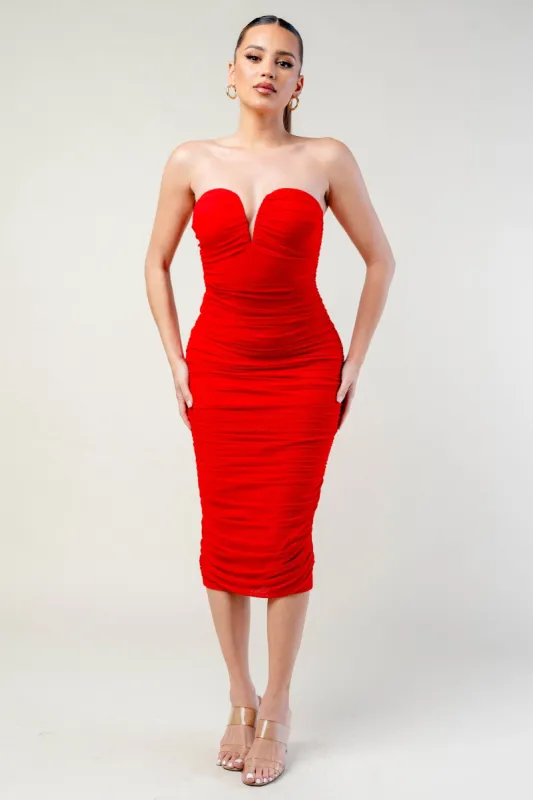 PD77088N / CHIC STRETCH PU HALTER BACKLESS HOOKED BUSTIER TOP sold by privy