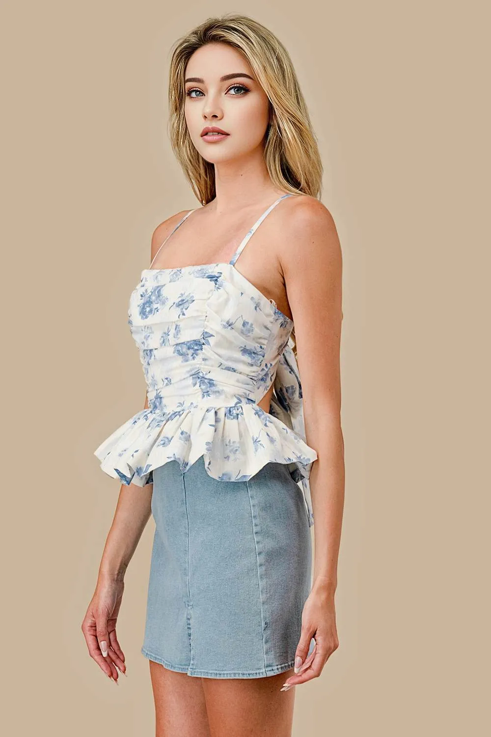 AT4210E / COTTON VOILE PRINT TOP sold by privy product image thumbnail 2