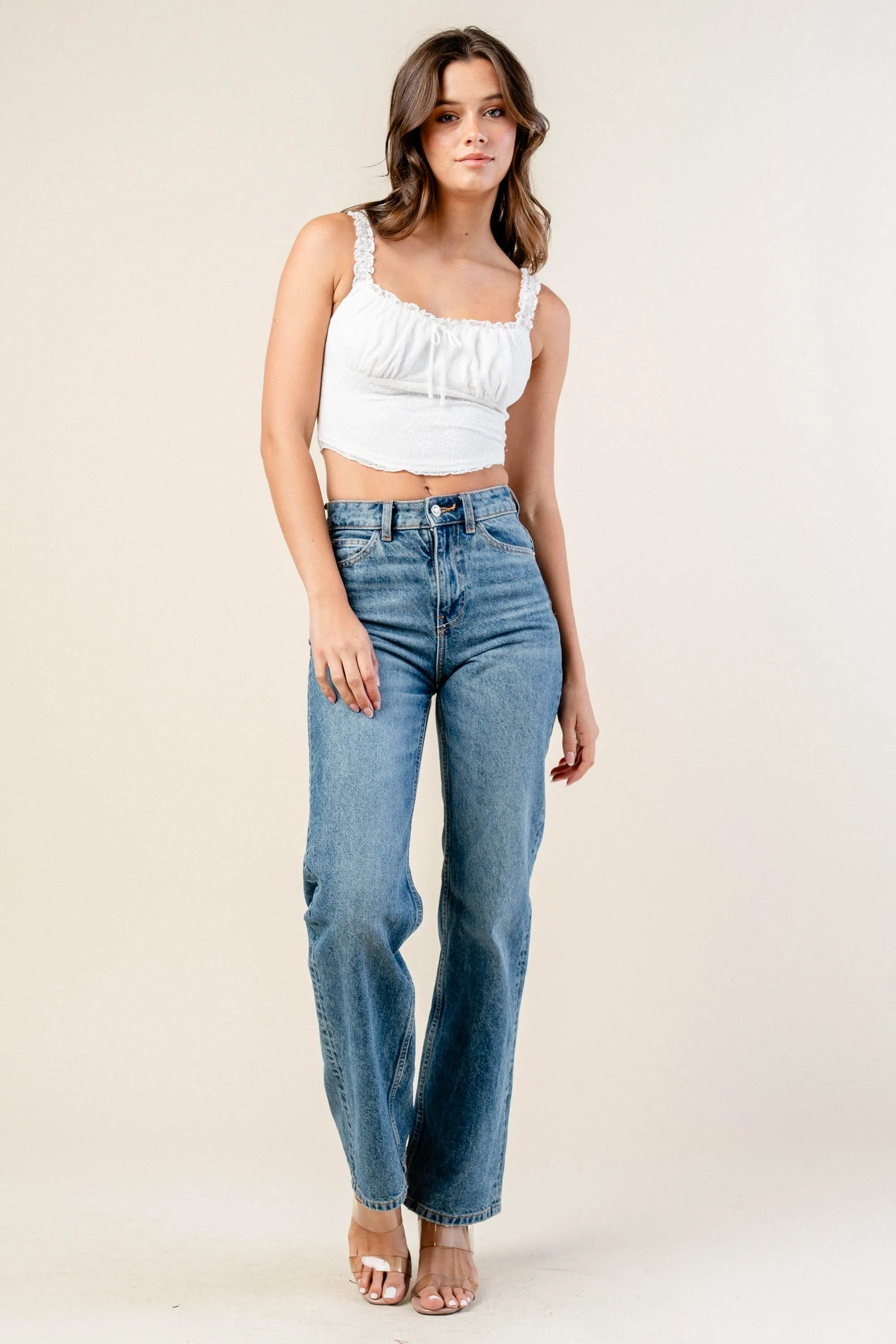 LACE CROP TOP sold by privy product image thumbnail 5