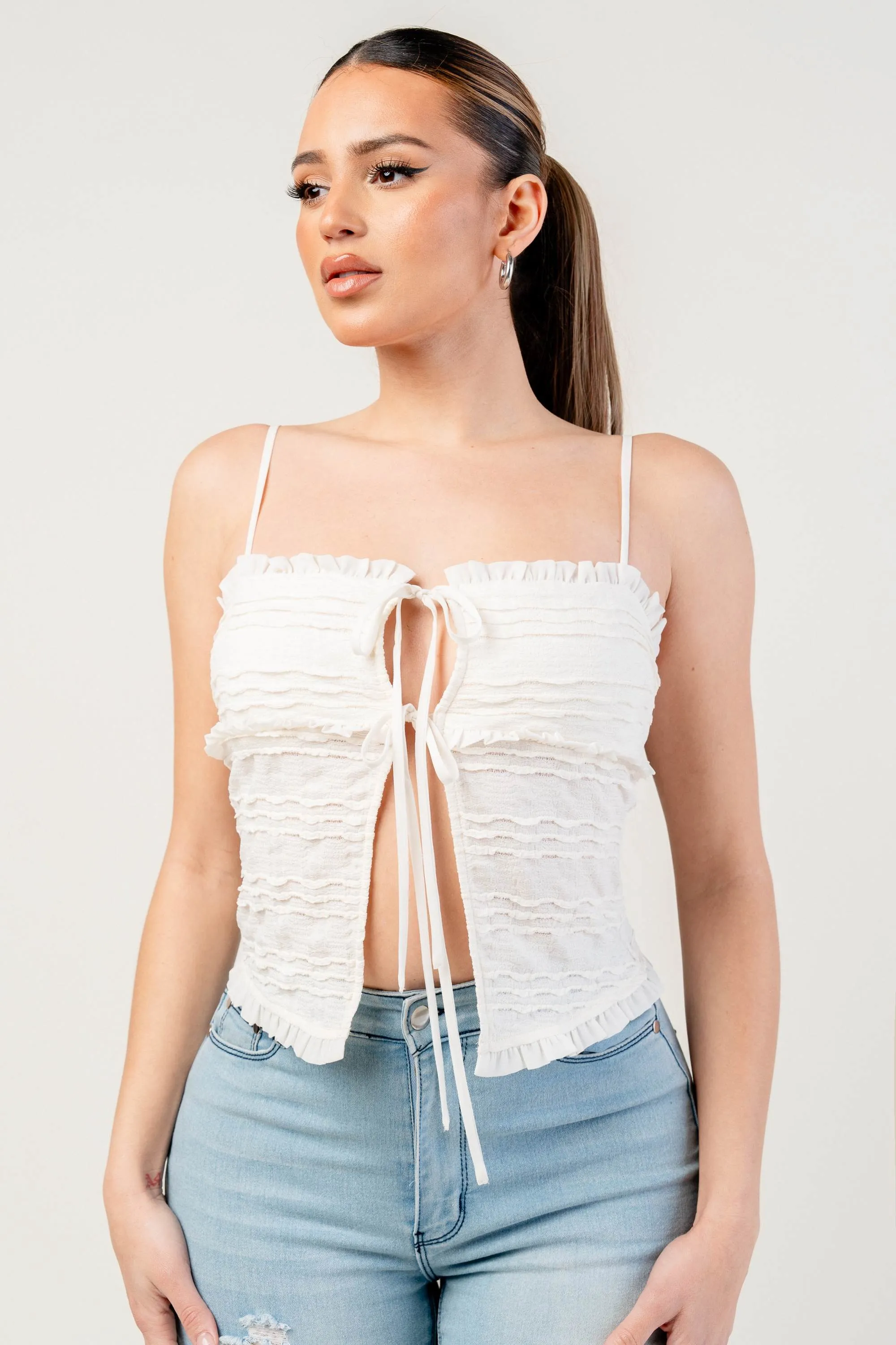 PT45209B-W / TEXTURE KNIT TOP sold by privy