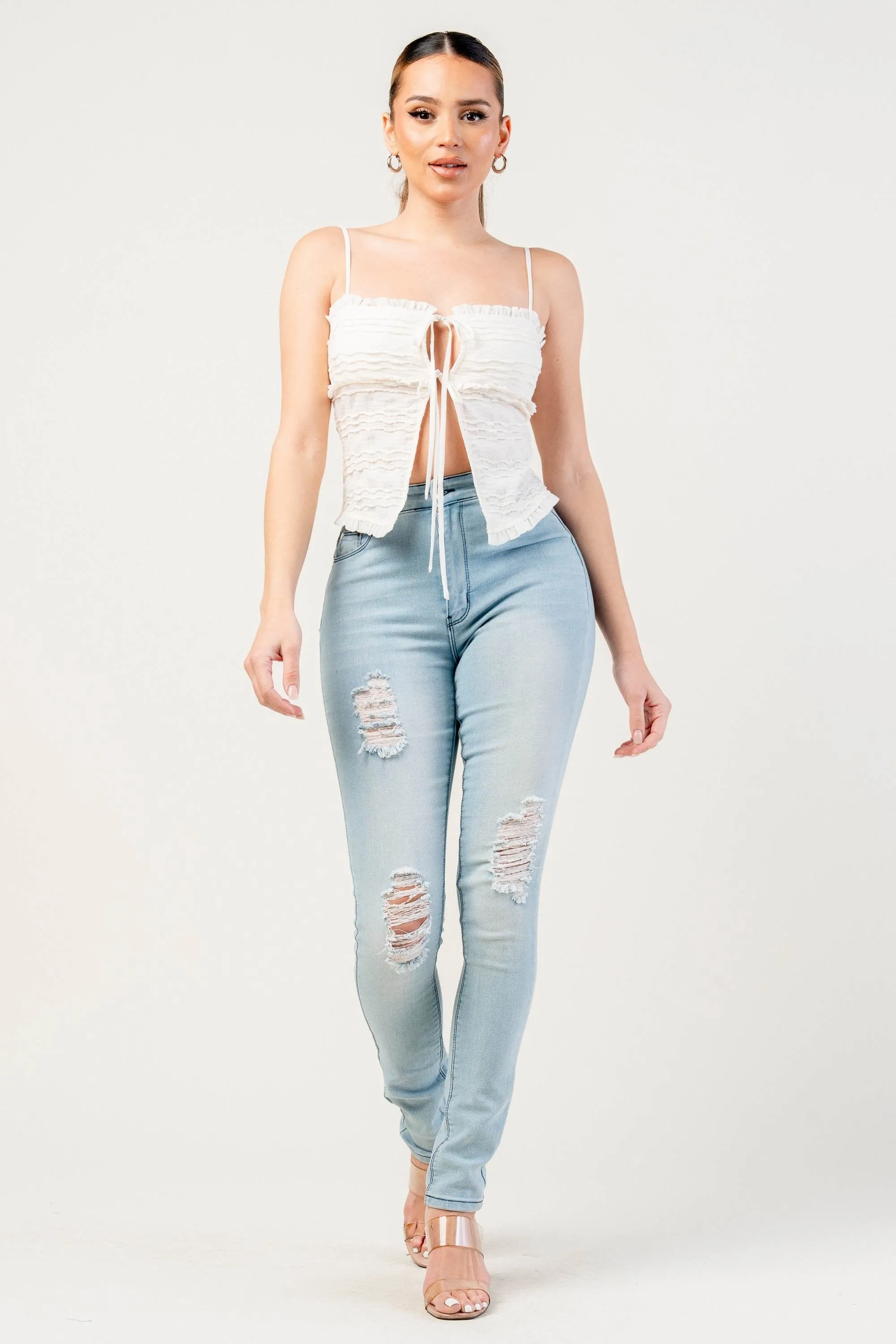 PT45209B-W / TEXTURE KNIT TOP sold by privy product image thumbnail 5