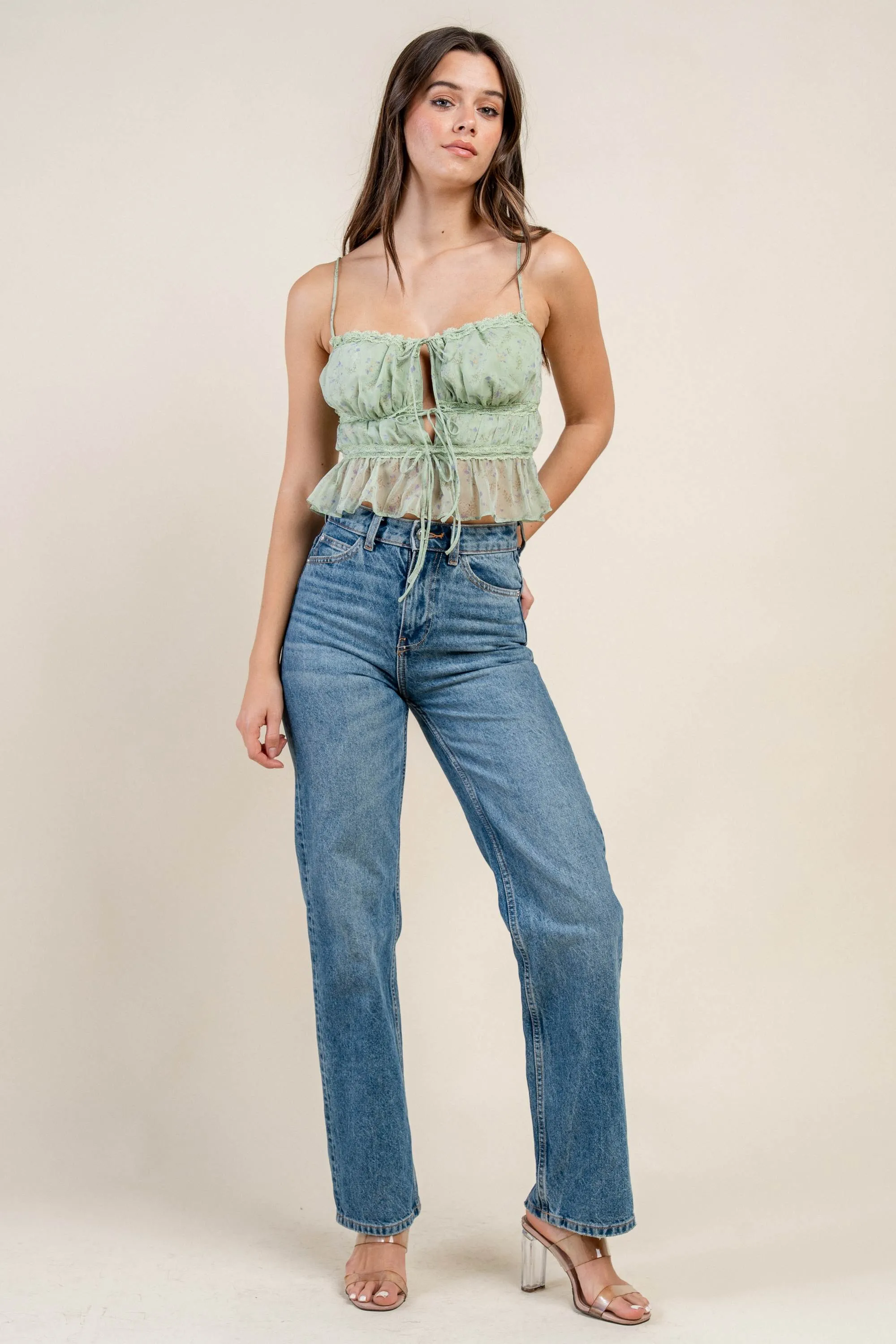 BTWS3177E / CHIFFON PRINT TOP sold by privy product image thumbnail 4