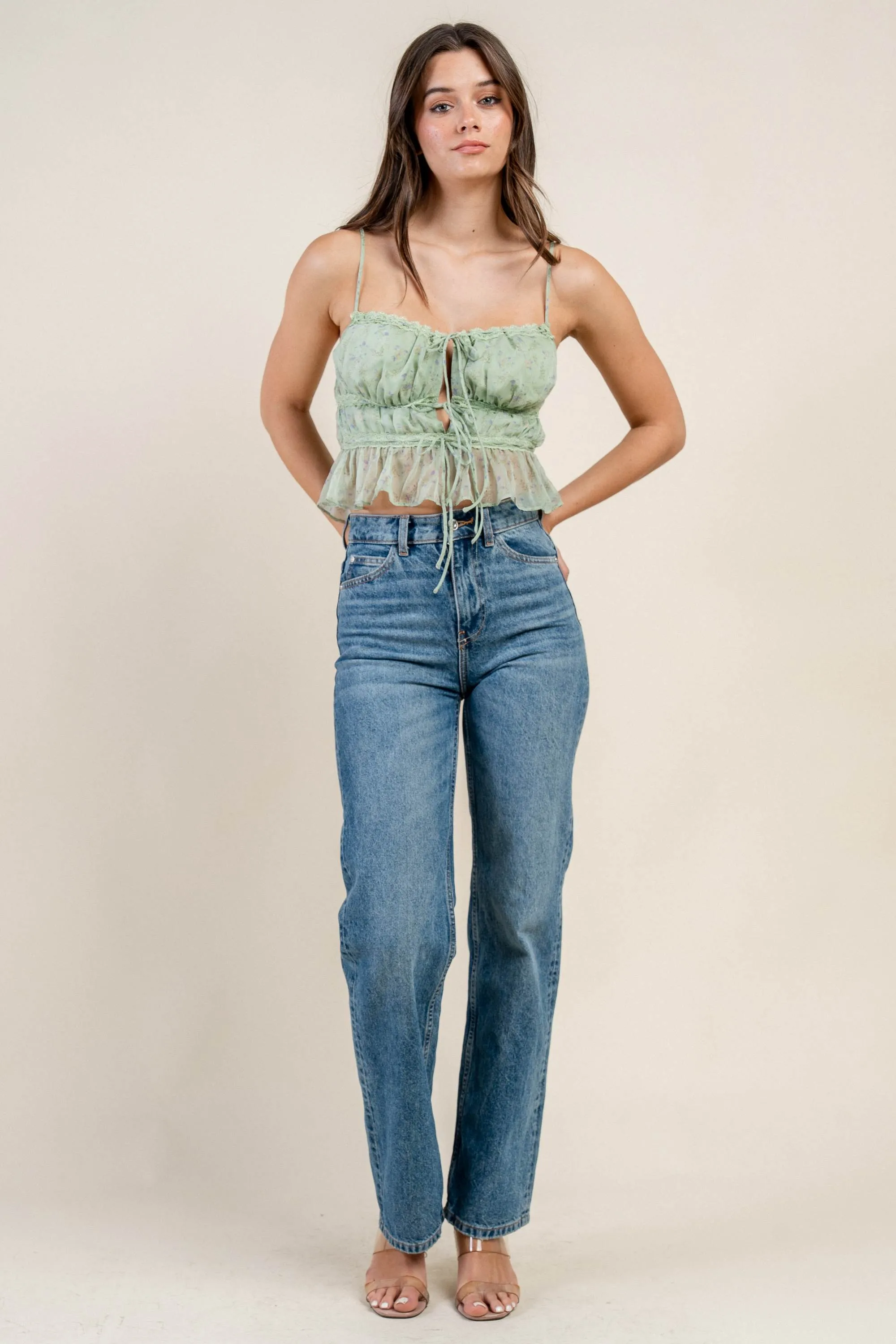 BTWS3177E / CHIFFON PRINT TOP sold by privy product image thumbnail 5