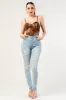 PTKS45308K / MESH VELVET FLOCKING BODYSUIT sold by privy