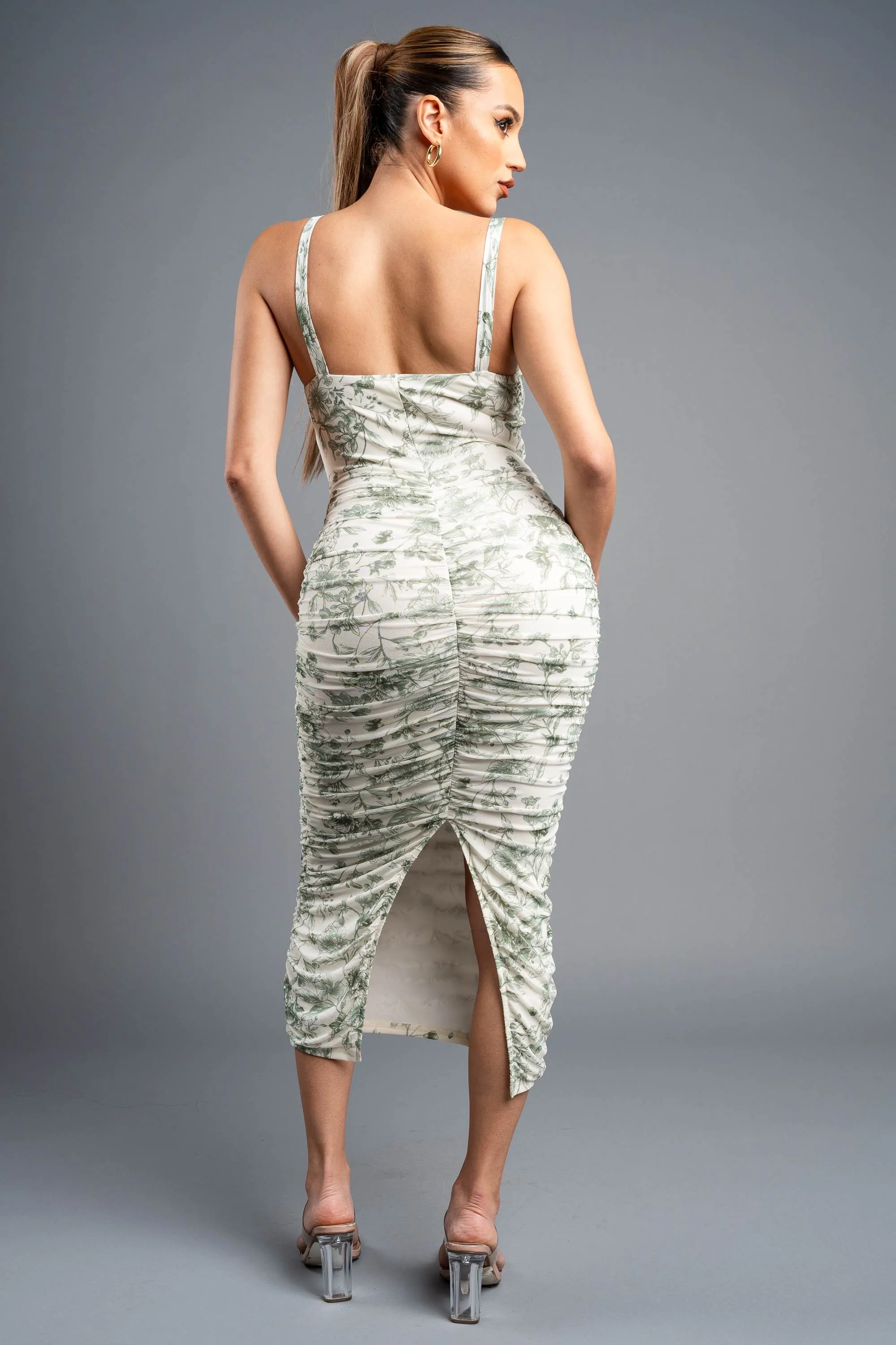 PD78092N-W / MESH PRINT DRESS sold by privy product image thumbnail 3