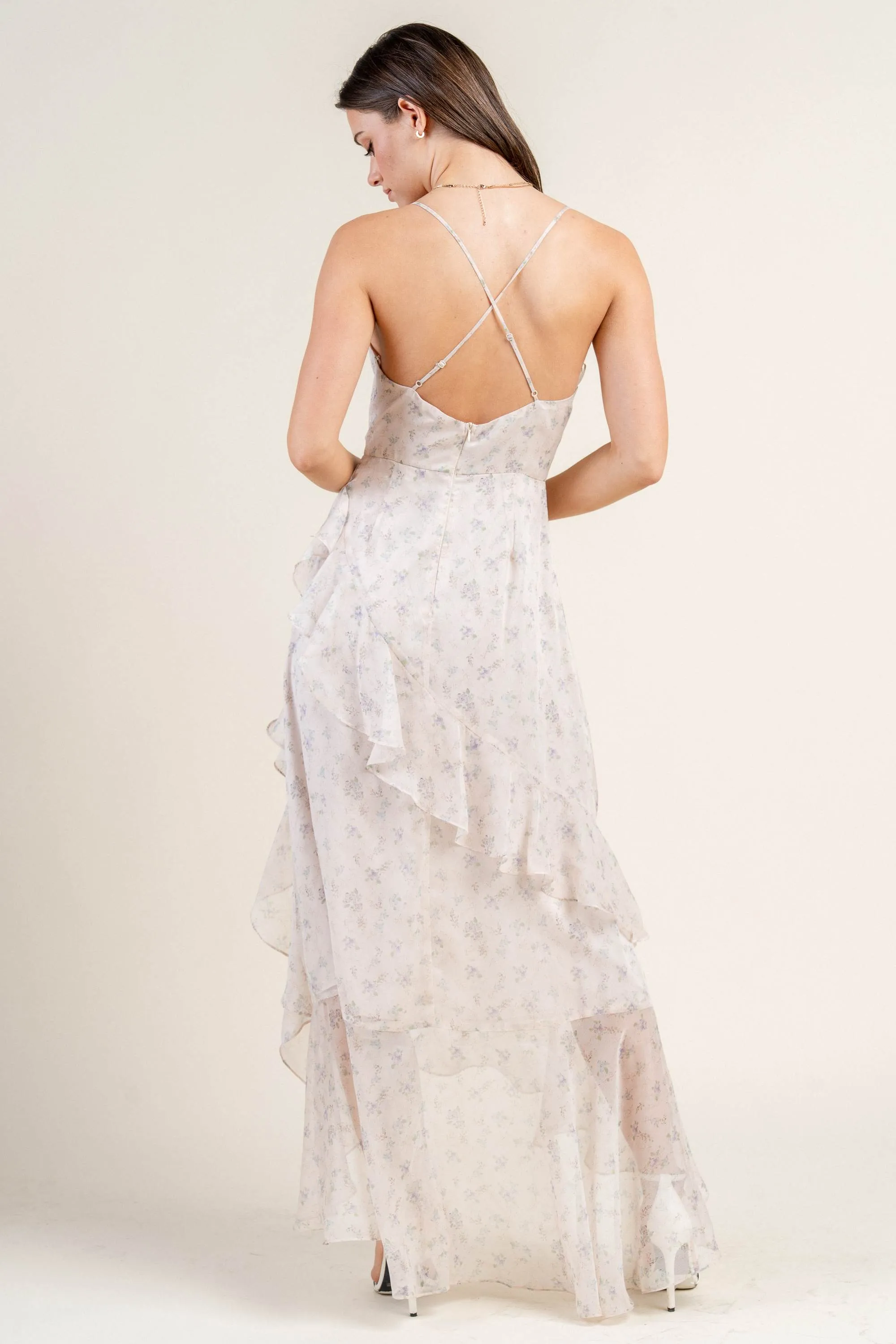 BD12890E / CHIFFON PRINT DRESS sold by privy product image thumbnail 3