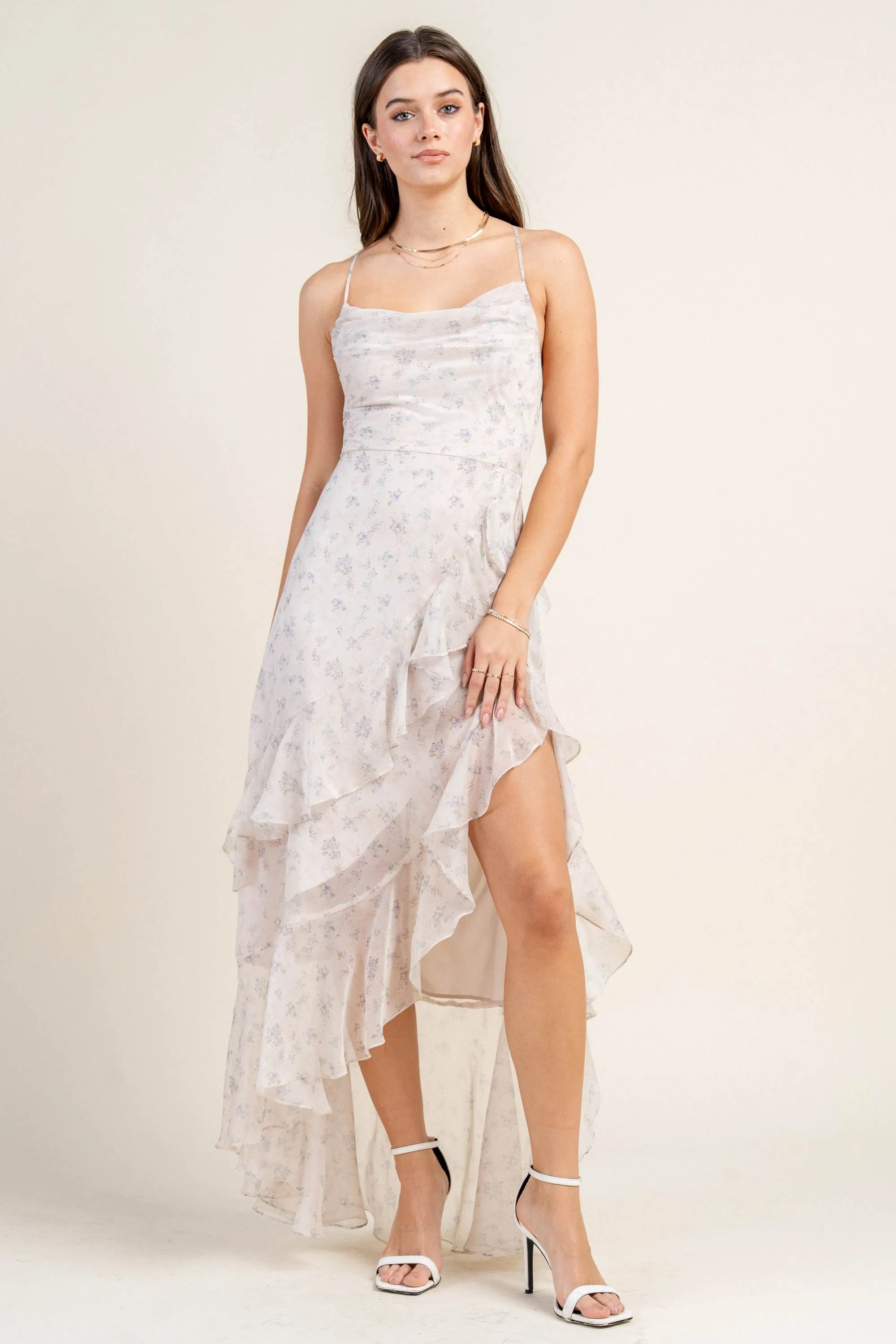 BD12890E / CHIFFON PRINT DRESS sold by privy product image thumbnail 4