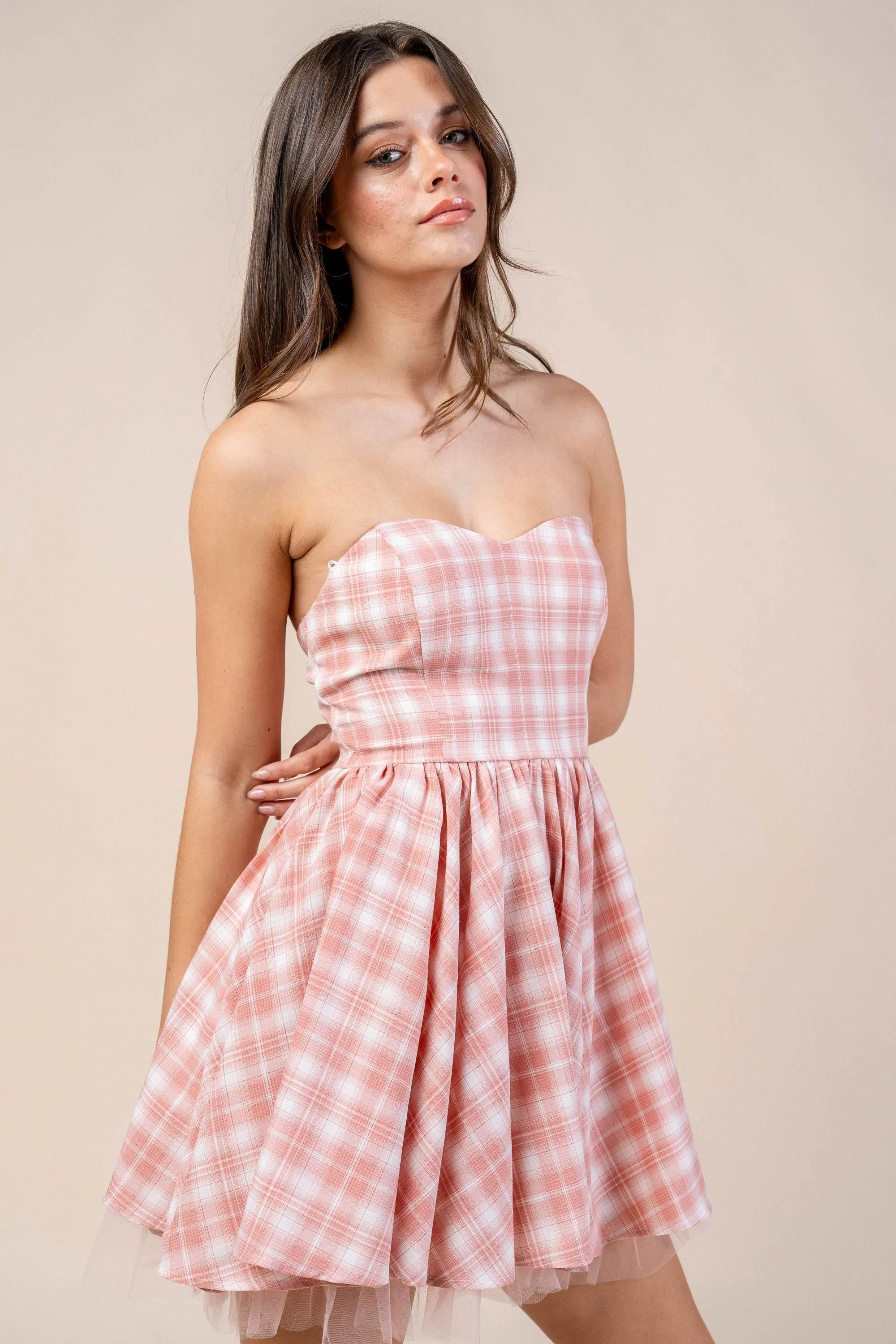 CDWS30389E / LINEN LOOK WOVEN SLEEVELESS MINI DRESS sold by privy product image thumbnail 2