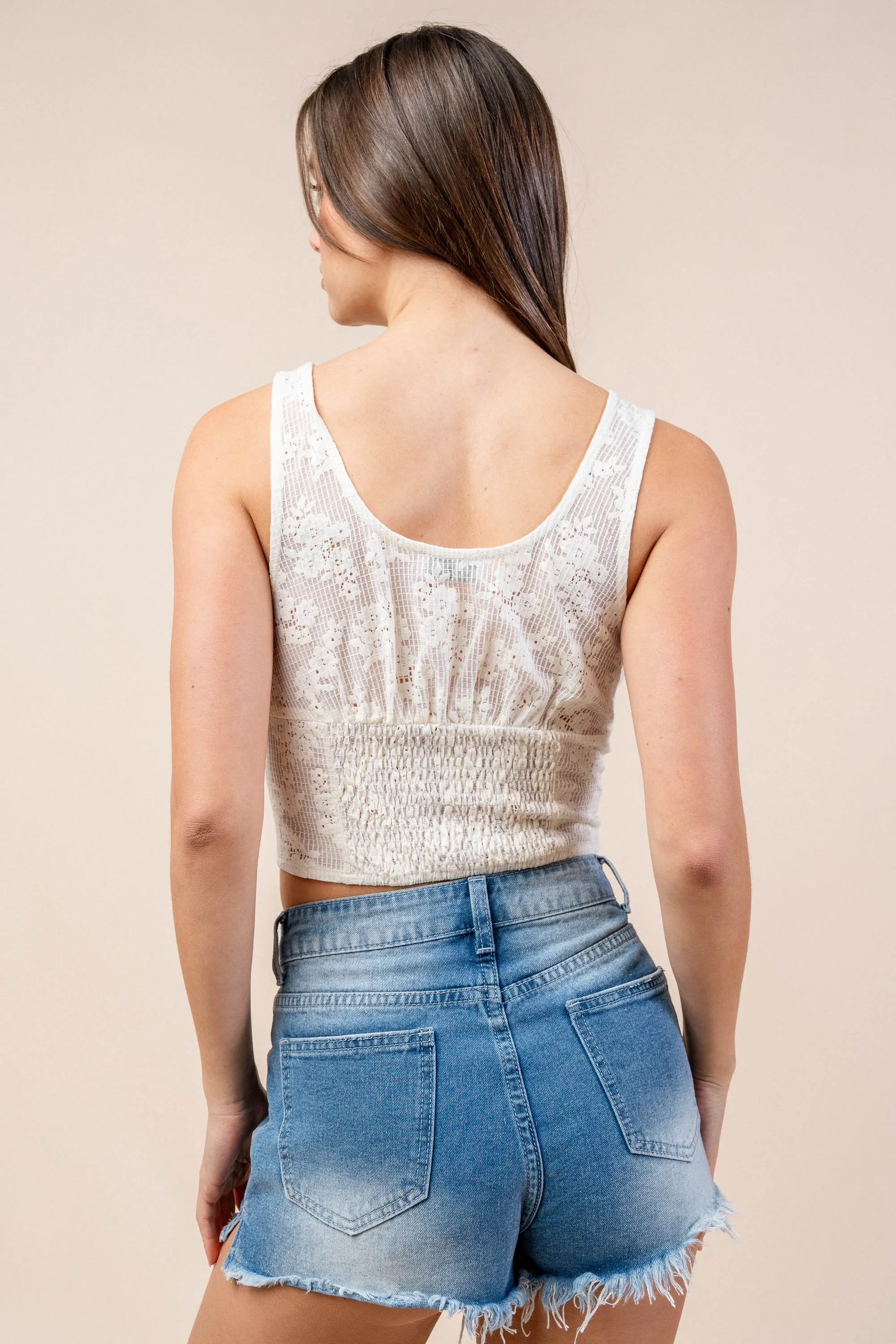 CT10391K / EMBROIDERED EFFECT JAQUARD KNIT TOP sold by privy product image thumbnail 3