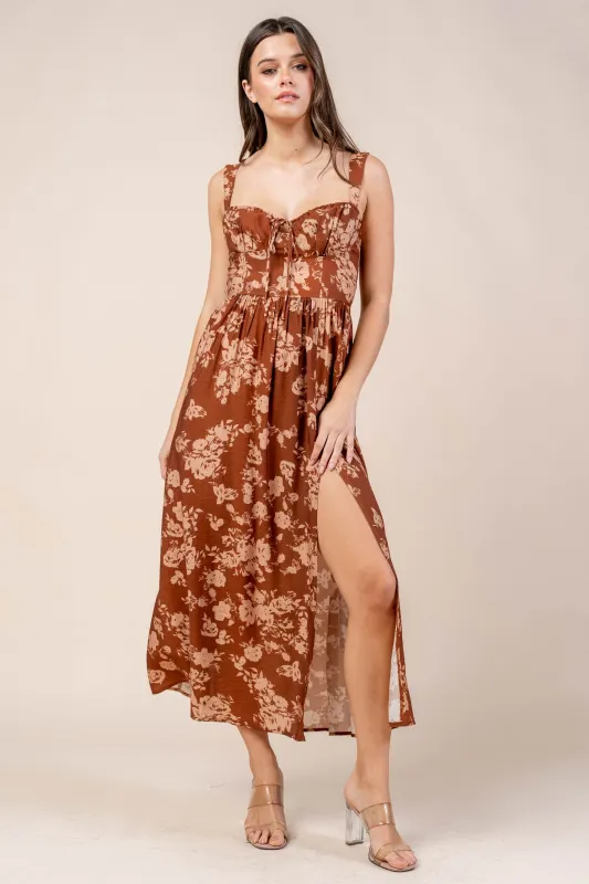 CDWS30452K / NYLON RAYON MAXI DRESS sold by privy